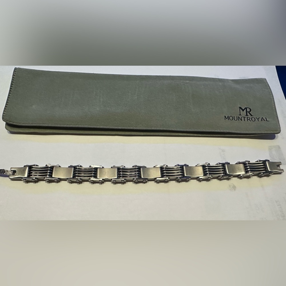 Men’s Steel Designer Bracelet Mountroyal